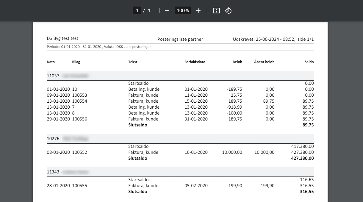 Partner posteringsliste har fået nyt layout i Xena
